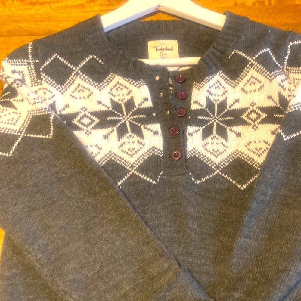 Timberland Girl beautiful sweater tunic length excellent condition!!!